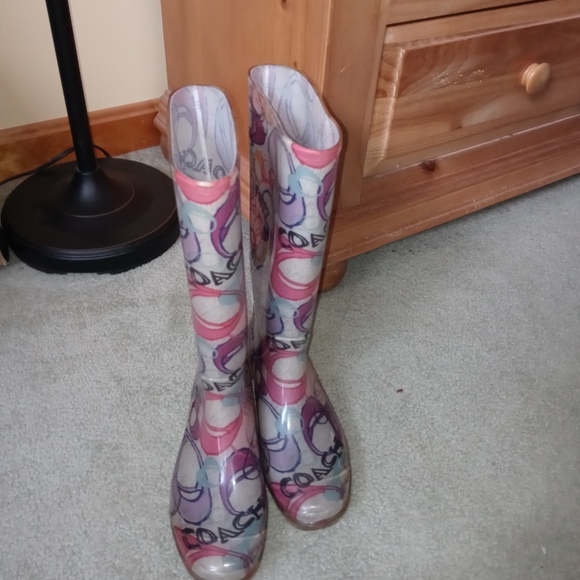 Coach rain boots - Picture 2 of 3